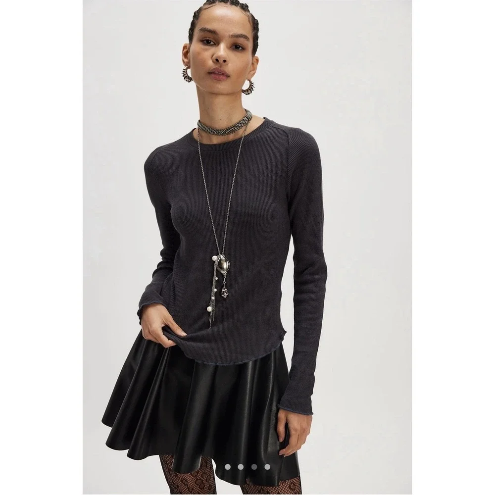 Free People We The Free‎ Easy Does It Long Sleeve Tee